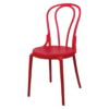 Restaurantstuhl Monet Rot