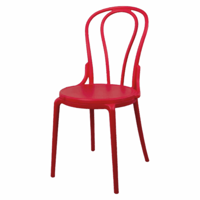 Restaurantstuhl Monet Rot