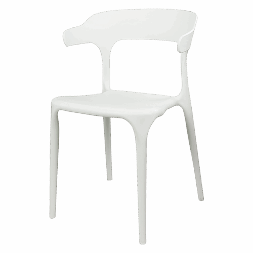 Terrassenstuhl Siesta Weiß