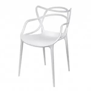 Restaurantstuhl Weiß