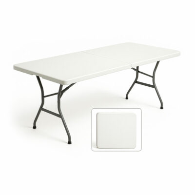 Catering-Klapptisch 80471 Weiß 183 x 76 cm