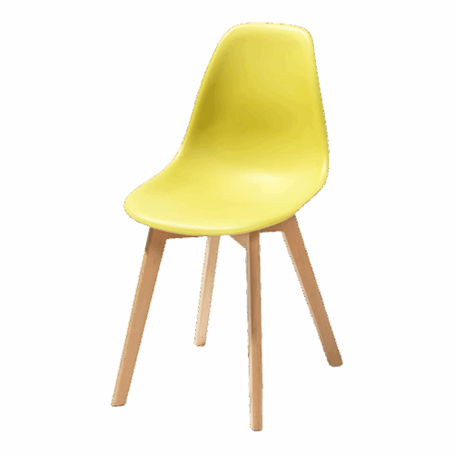 Keeve Stapelstuhl Gelb