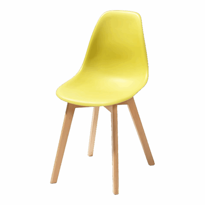 Keeve Stapelstuhl Gelb