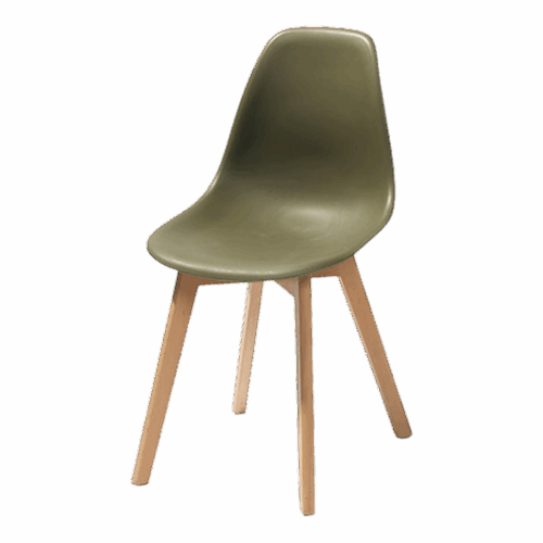 Keeve Stapelstuhl Grün