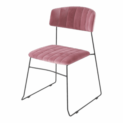 Stapelstuhl Louis - Rosa