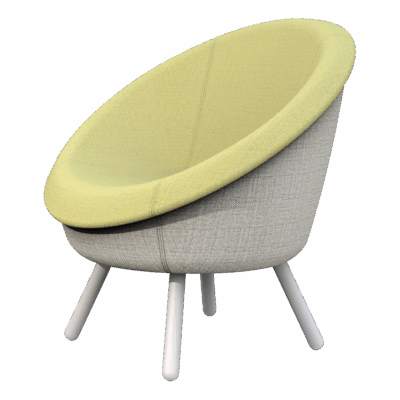 Loungesessel Solis Comfort Lemon