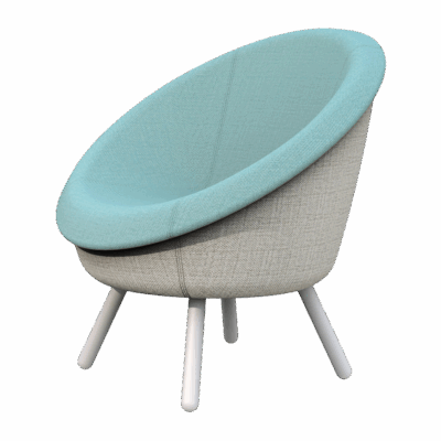 Loungesessel Solis Comfort Türkis