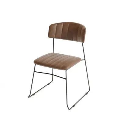 Mundo Stapelstuhl Cognac