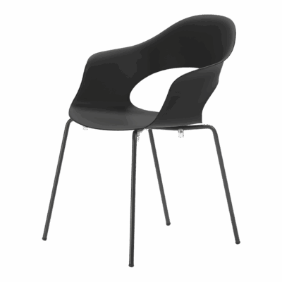 Terrassenstuhl Luna Anthrazit