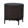 Hocker Luda Schwarz