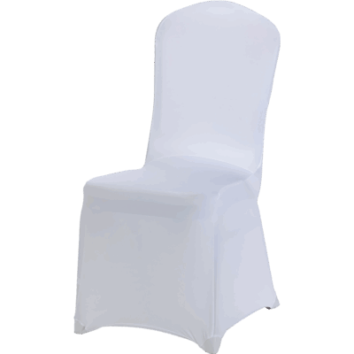 Stuhlhusse Weiss