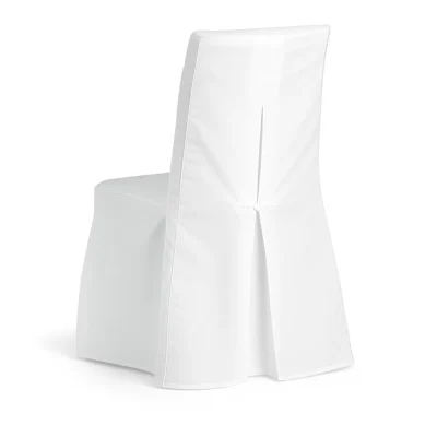Stuhlhusse Toronto Weiß 44 x 95 x 40 cm