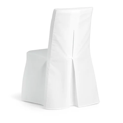 Stuhlhusse Toronto Weiß 44 x 95 x 40 cm