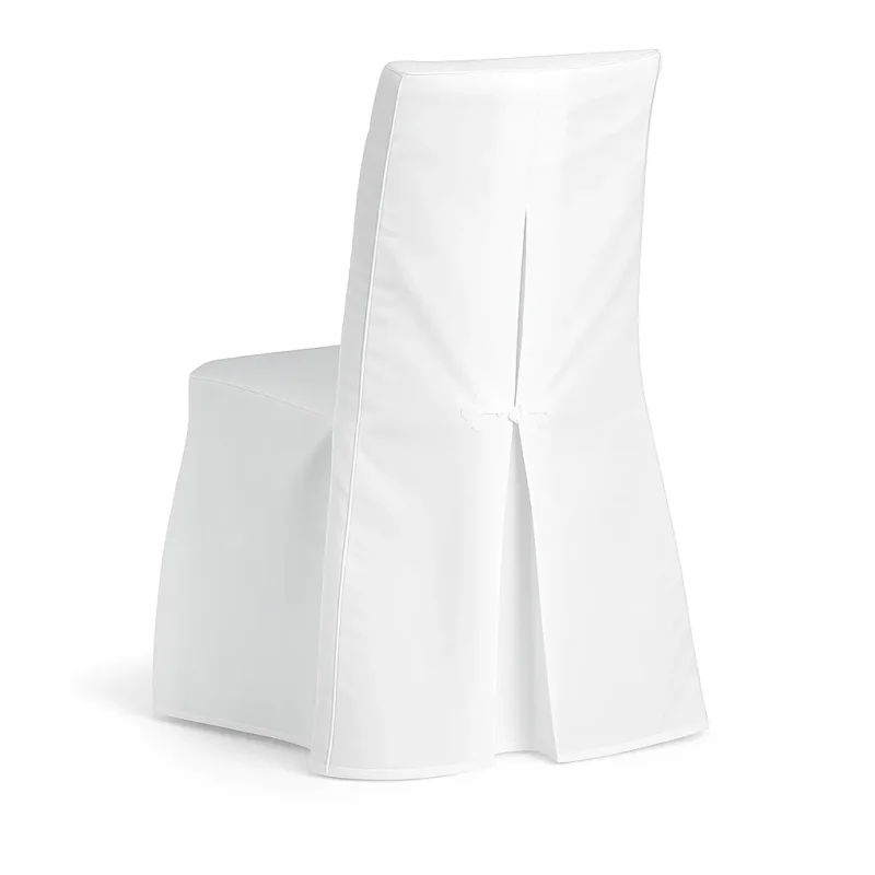 Stuhlhusse Toronto Weiß 44 x 95 x 40 cm