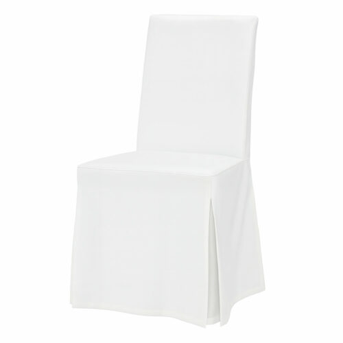 Stuhlhusse Toronto Weiß 44 x 95 x 40 cm