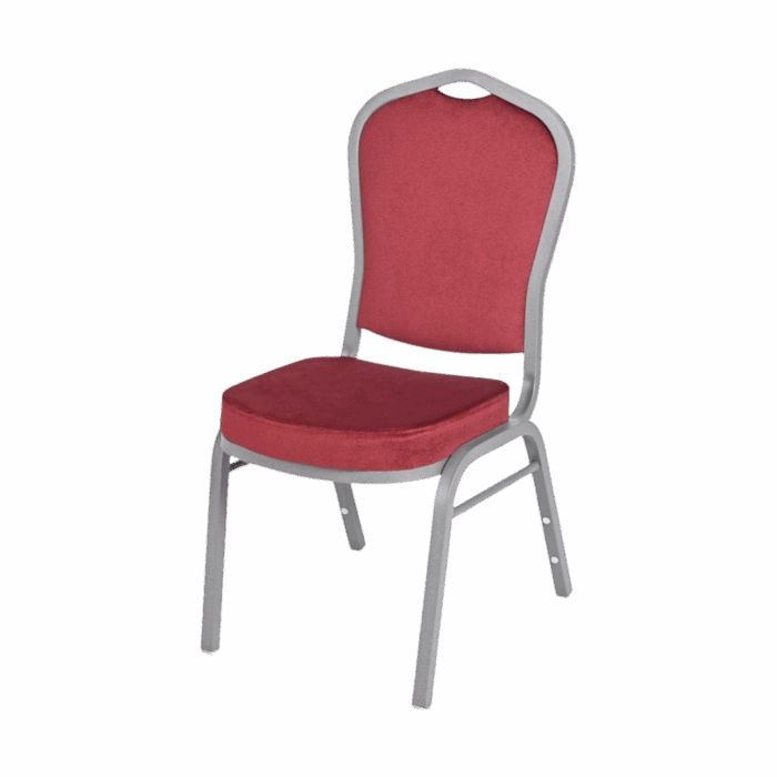 Bankettstuhl Maestro Aluminium M01A Rot stapelbar copy