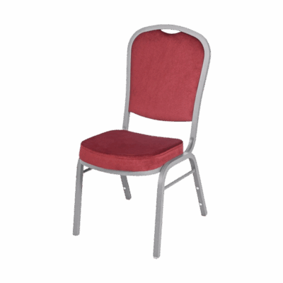 Bankettstuhl Maestro Aluminium M03A Rot stapelbar
