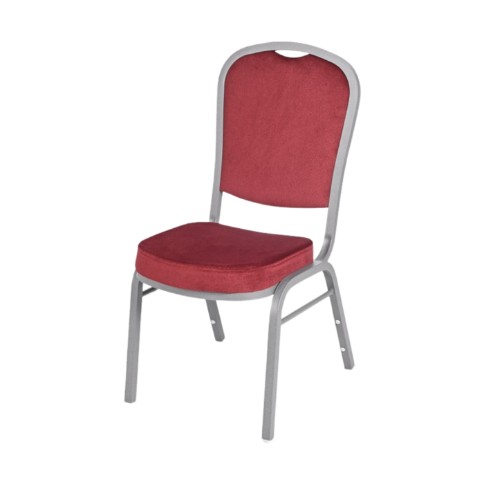 Bankettstuhl Maestro Aluminium M03A Rot stapelbar