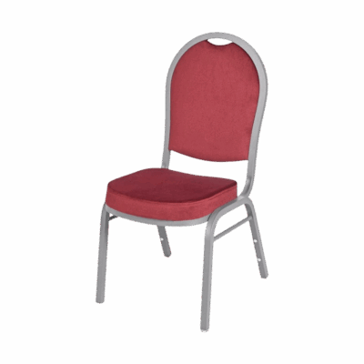 Bankettstuhl Maestro Aluminium M04A Rot stapelbar
