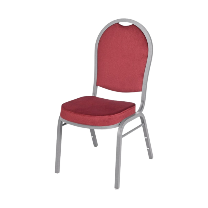 Bankettstuhl Maestro Aluminium M04A Rot stapelbar