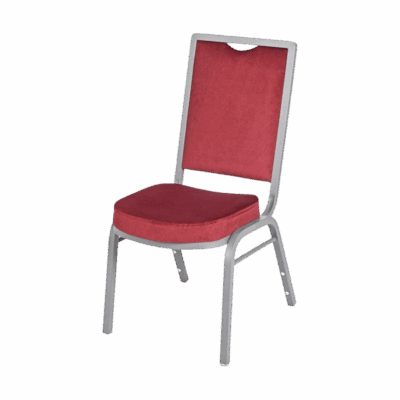 Bankettstuhl Maestro Aluminium M05A Rot stapelbar