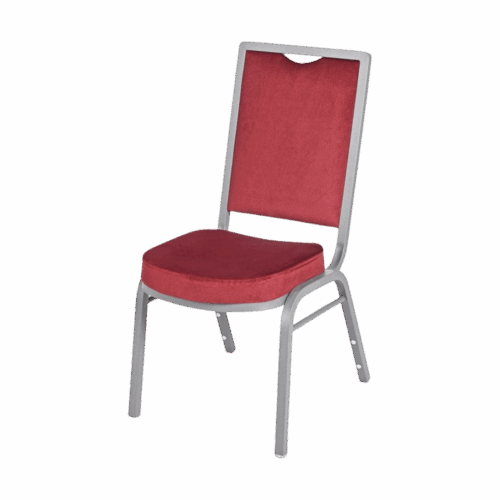 Bankettstuhl Maestro Aluminium M05A Rot stapelbar