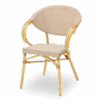 Technorattan-Stuhl CAMILLO Beige