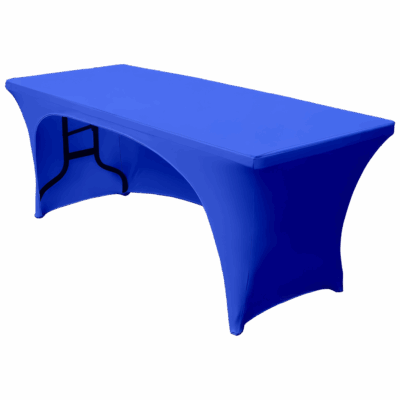 Konferenz tischhusse blau
