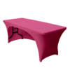 Konferenz tischhusse pink