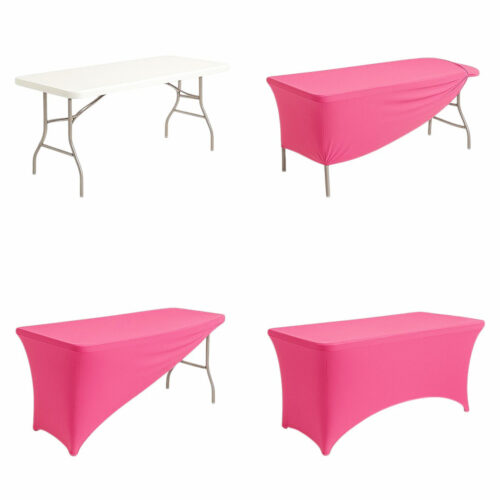 Konferenz tischhusse pink