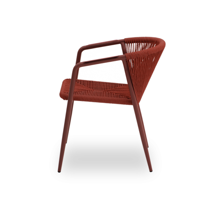 technorattan 3stuehl luigi rot