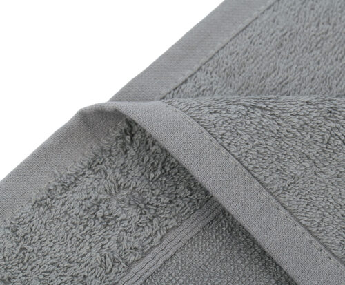 Handtuch Lissabon 50 x 100 cm Silber 10er Pack – Bild 3