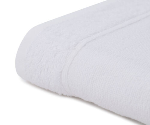 Duschtuch Lissabon 70 x 140 cm Weiß 2er Pack – Bild 5