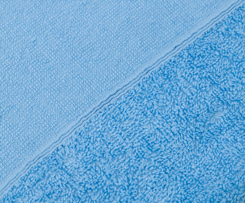 Duschtuch Lissabon 70 x 140 cm Hellblau 2er Pack – Bild 2