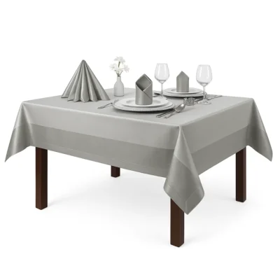 Tischläufer TOCCATA 130 x 40 cm Taupe 10er Pack