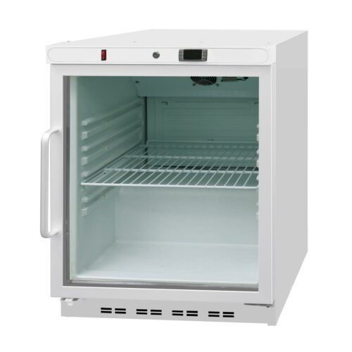 Lagerkühlschrank mit Glastür, Inhalt 140 Liter – Bild 1