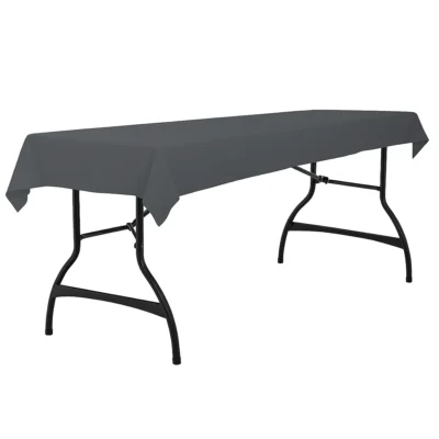 Festzeltgarniturtischdecke anthrazit