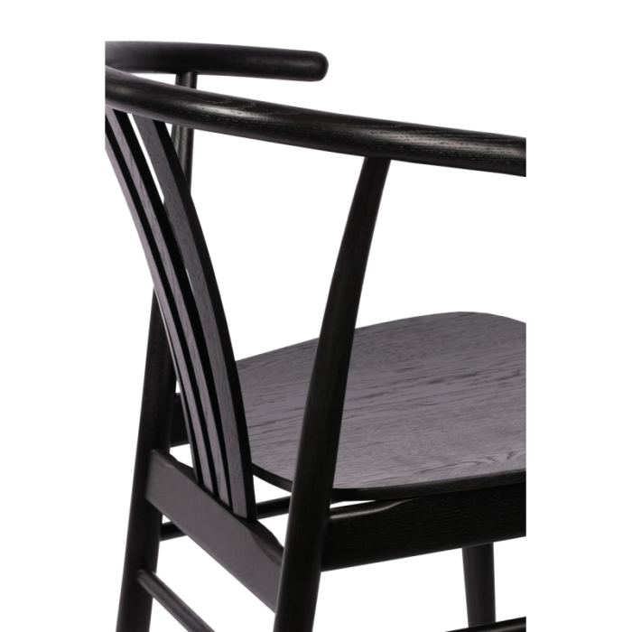 holz restaurantstuhl scandi schwarz 3