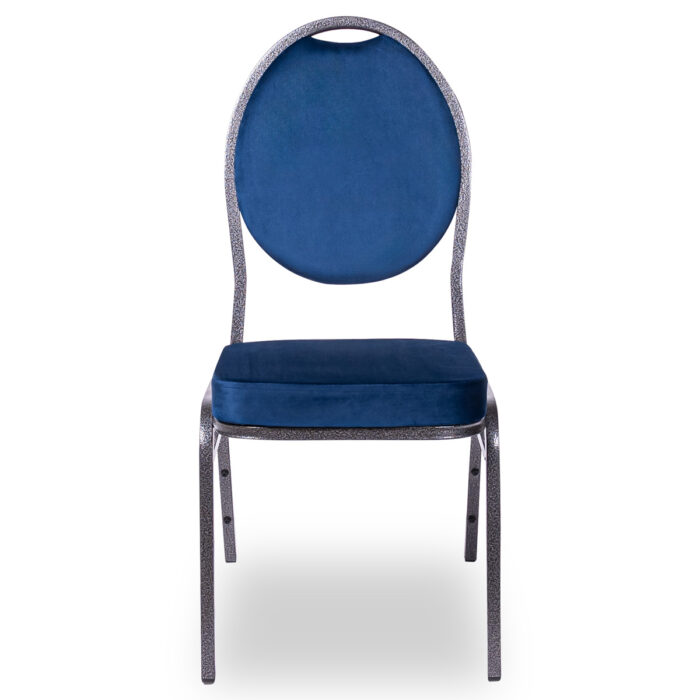 Bankettstuhle Herman Blau Velours