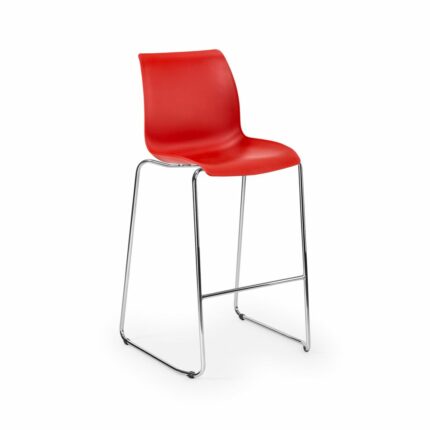 Barhocker Laser-MC Rot
