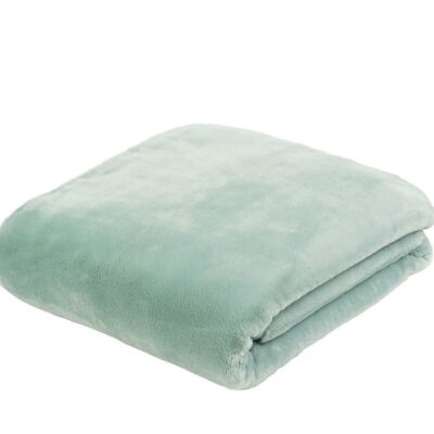 Mikroflauschdecke Premium-Cashmerefeeling Aqua