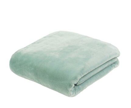 Mikroflauschdecke Premium-Cashmerefeeling Aqua