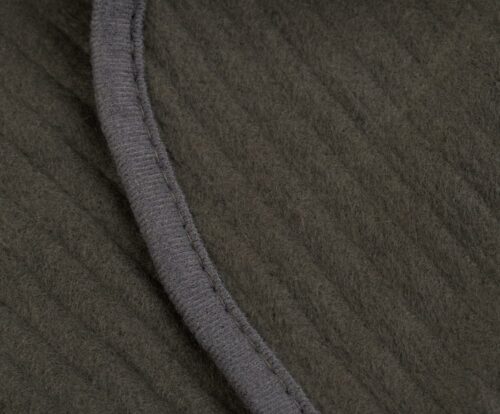 Fleece-Decke STOLA Cordoptik Anthrazit – Bild 3
