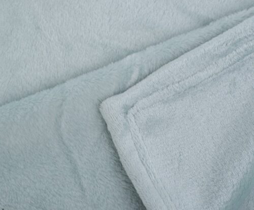 Mikroflauschdecke Memphis-Premium Aqua (3 Größen) – Bild 2