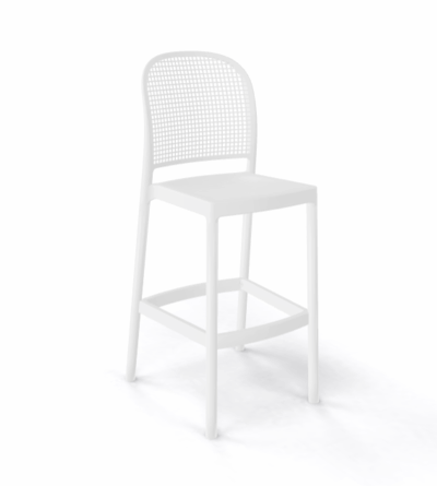 Barhocker Panama Weiß