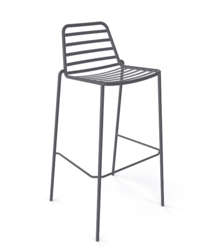 Barhocker Link Grau