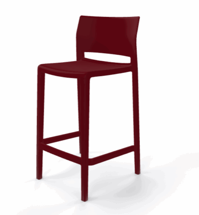 Barhocker Bordeaux