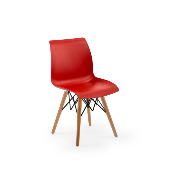 Stuhl Laser-V – Rot