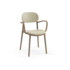 Stuhl Duo Pad Beige mit Armlehne