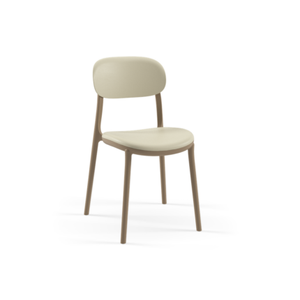 Stuhl Ali Pad – Beige/Kaffee